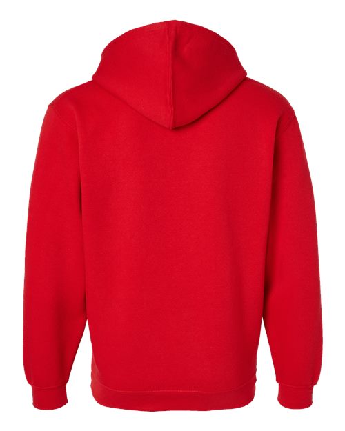 LAT Unisex Elevated Fleece Hoodie Sweatshirt 6926 - Red
