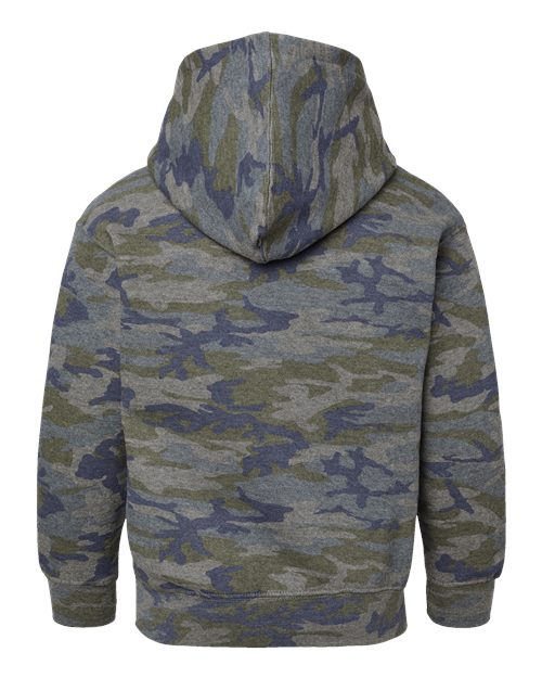 LAT Youth Fleece Hoodie Sweatshirt 2296 - Vintage Camo
