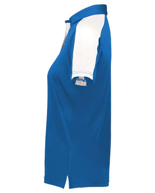 Augusta Sportswear Women's Two-Tone Vital Polo 5029 - Royal/ White