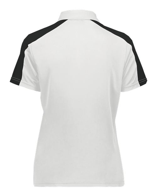 Augusta Sportswear Women's Two-Tone Vital Polo 5029 - White/ Black