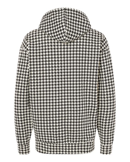 Independent Trading Co. Unisex Heavyweight Hooded Sweatshirt IND4000 - Houndstooth
