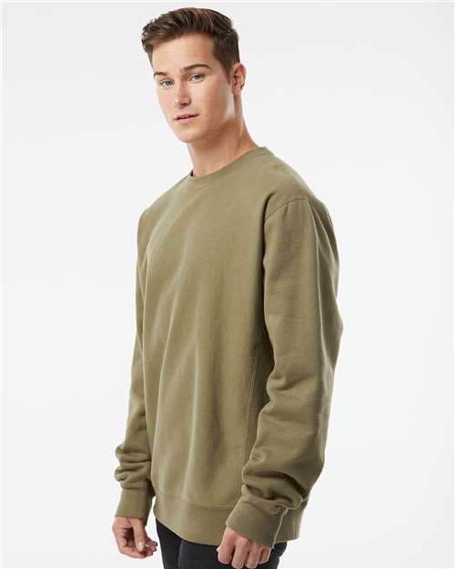 Independent Trading Co. Unisex Legend Premium Heavyweight Cross-Grain Crewneck Sweatshirt IND5000C