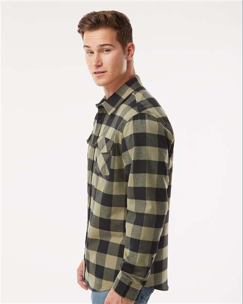Independent Trading Co. Unisex Flannel Shirt EXP50F