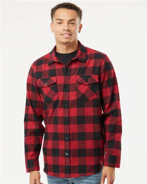 Independent Trading Co. Unisex Flannel Shirt EXP50F