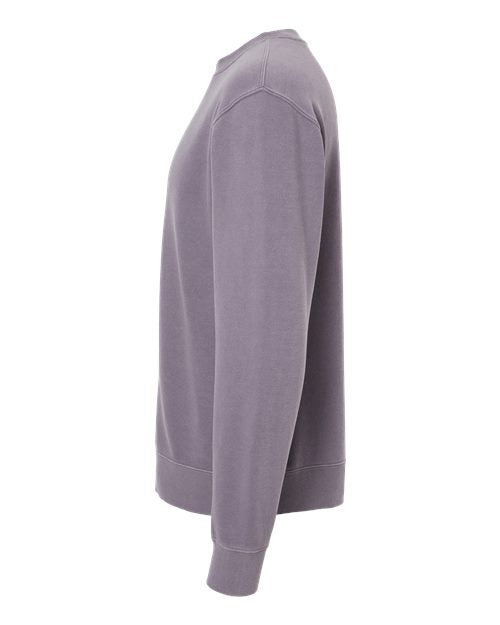 Independent Trading Co. Unisex Midweight Pigment-Dyed Crewneck Sweatshirt PRM3500 - Pigment Plum