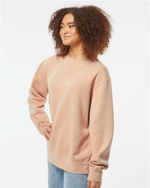 Independent Trading Co. Unisex Midweight Pigment-Dyed Crewneck Sweatshirt PRM3500