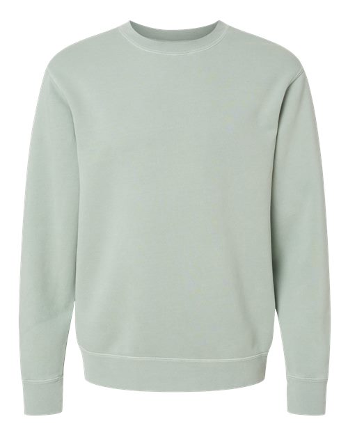 Independent Trading Co. Unisex Midweight Pigment-Dyed Crewneck Sweatshirt PRM3500 - Pigment Sage