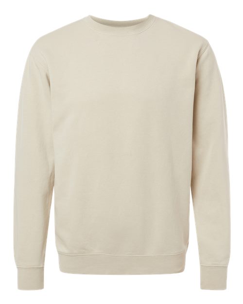 Independent Trading Co. Unisex Midweight Pigment-Dyed Crewneck Sweatshirt PRM3500