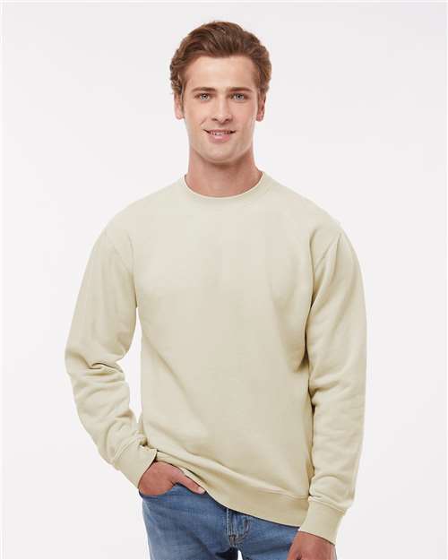 Independent Trading Co. Unisex Midweight Pigment-Dyed Crewneck Sweatshirt PRM3500