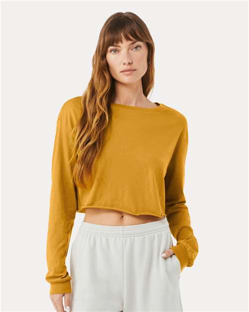 BELLA + CANVAS Women's FWD Fashion Crop Long Sleeve Tee 6501