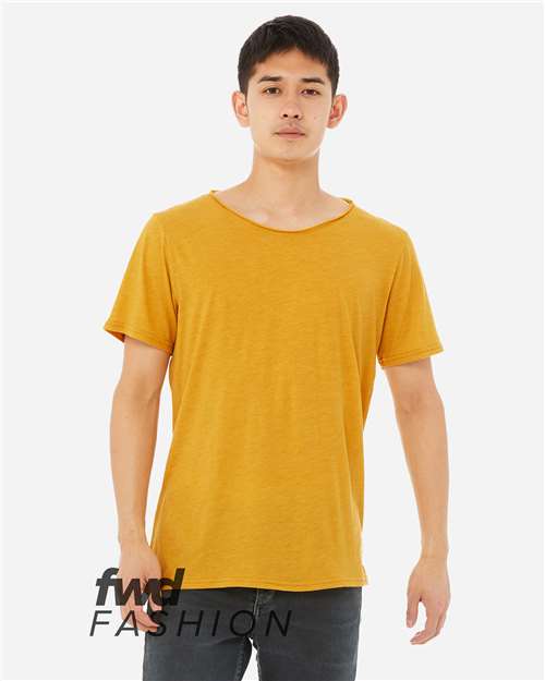 BELLA + CANVAS Unisex FWD Fashion Triblend Raw Neck Tee 3414