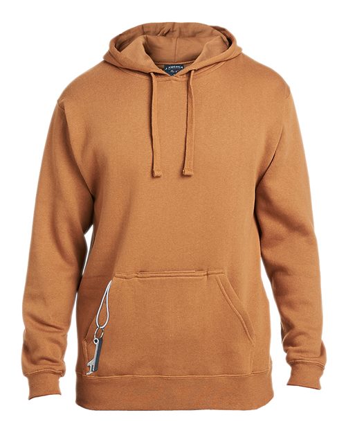 J. America Men's Tailgate Hooded Sweatshirt 8815