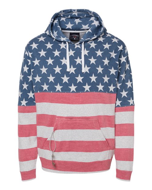 J. America Men's Tailgate Hooded Sweatshirt 8815