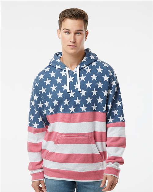 J. America Men's Tailgate Hooded Sweatshirt 8815