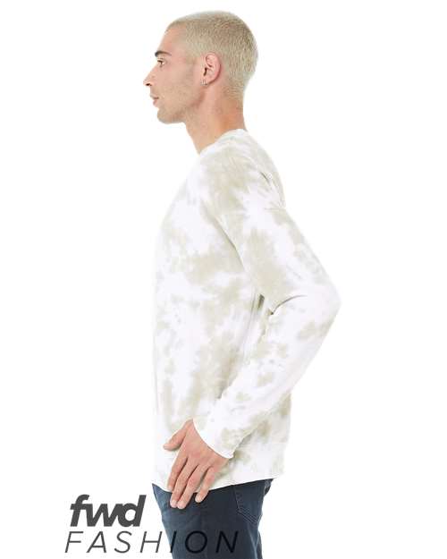 BELLA + CANVAS Unisex FWD Fashion Tie-Dyed Crewneck Sweatshirt 3945RD