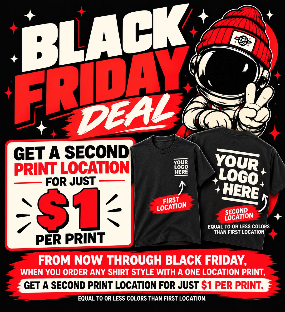 Black Friday — Second Print Location